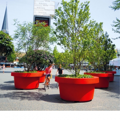 Bacs à Arbre - Pots de Fleurs Géants, Hengelo (NL)